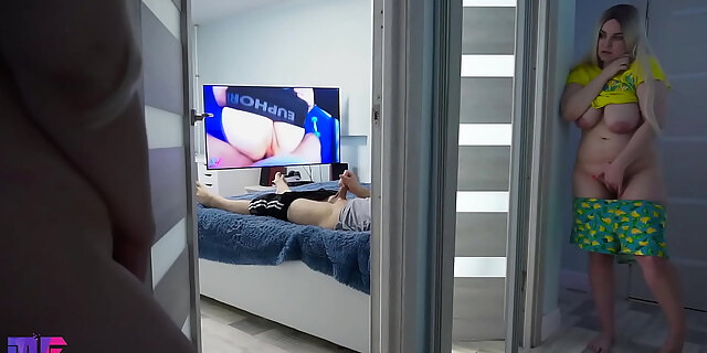 amateur,big tits,boobs,cum,fantasy,father,masturbation,spy