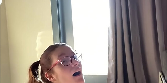 bukkake,cum,glasses,handjob,huge tits