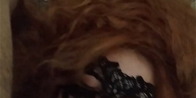 amateur,blowjob,dildo,homemade,lingerie,orgasm,real,redhead,small tits