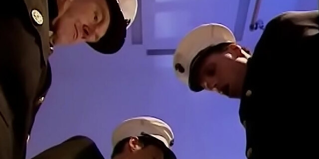 anal,blowjob,brunette,double penetration,facial,foursome,model,natural tits,photoshoot,shaved,small tits,uniform