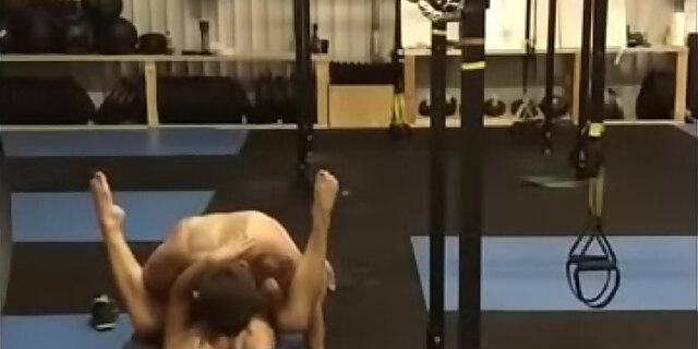 blonde,creampie,gym,public