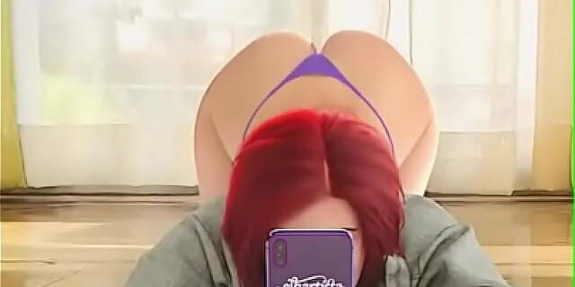 ass,redhead