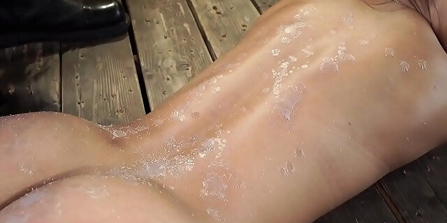 bdsm,bizarre,bondage,dildo,fetish,gagging,kinky,latina,rough,slave,small tits,squirting,wax