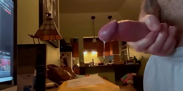 big cock,cum,cumshot,handjob,solo